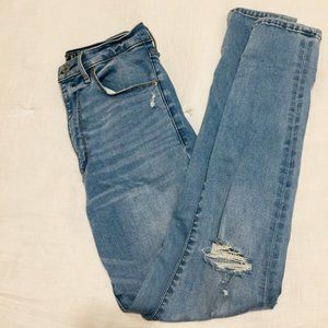 A&F High rise skinnies